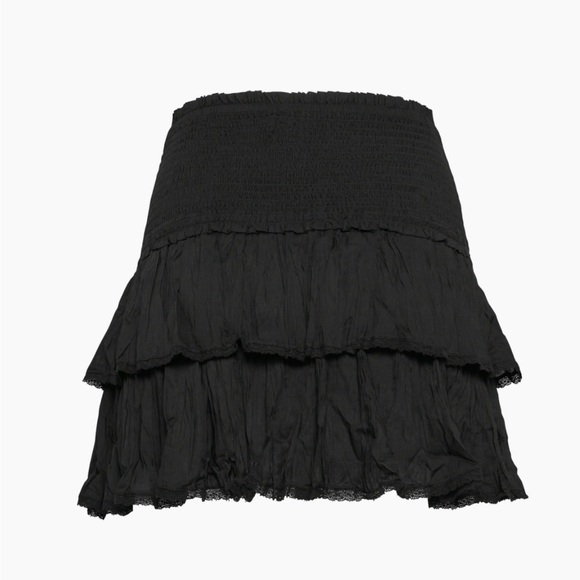 NWOT aritzia Wilfred high rise tiered mini skirt - Picture 7 of 11